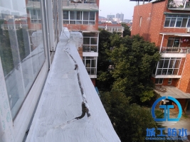 世纪春天别墅窗台防水